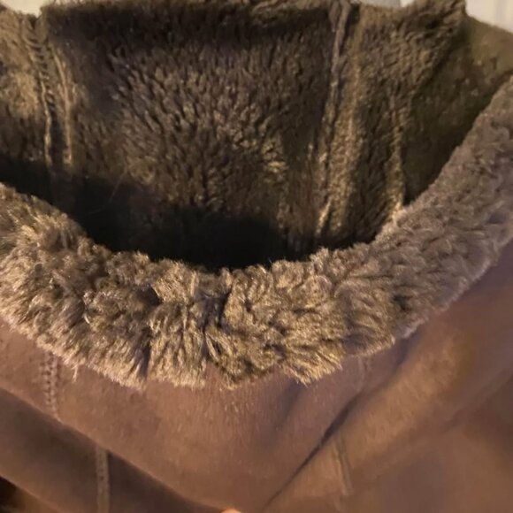 Women's sz XL Jones NY chocolate brown winter coat. Excellent condition. - Picture 4 of 9